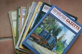 10 Edit Narrow Gauge Railroad Gazette2015 And 2 Vintage 77/81