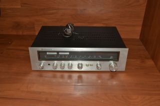 Vintage Kenwood Kr - 3090 Am/fm Stereo Receiver Amplifier Old School Silver Face
