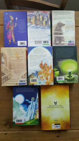 Harry Potter Hardback Book Set 1 - 8 Some 1st Editions Bloomsbury JK Rowling 4