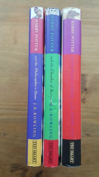 Harry Potter Hardback Book Set 1 - 8 Some 1st Editions Bloomsbury JK Rowling 5