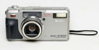 Ricoh Rdc - 5300 Vintage Digital Camera (1999) W/64mb Smartmedia