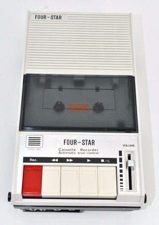 1970’s Vintage Fs - 803s Solid State Cassette Tape Player/recorder Nos