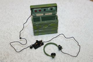 Vintage Gi Joe 1964 - Green Beret/special Forces - Camouflage Radio (1966)