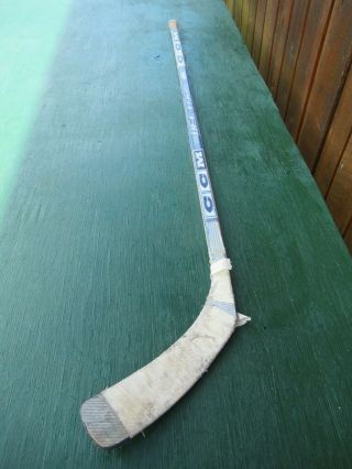 Vintage Wooden 56 " Long Hockey Stick Ccm Vector