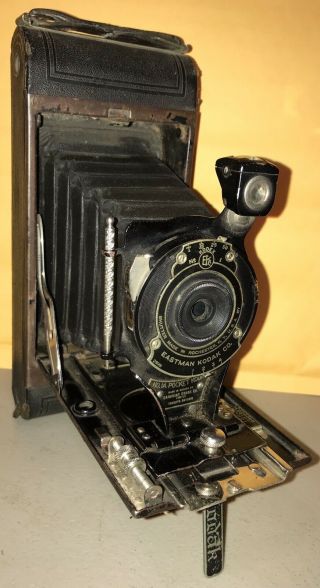 Vintage Eastman Kodak No.  1 Pocket Folding A116 Film Bellows Camera Usa