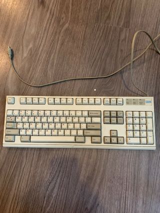Vintage 1993 Ibm Model M2 Wired Keyboard 1395300 Wp1 M2