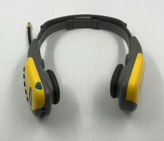Vintage Sony Walkman Sports Srf - Hm55 Radio Yellow Headset