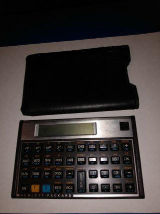 Hp 15c Scientific Calculator With Case