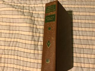 Moby Dick Vintage 1936 World ' s Greatest Literature Edition by Herman Melville 2