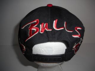 Vintage 90s Chicago Bulls Snapback Hat Cap