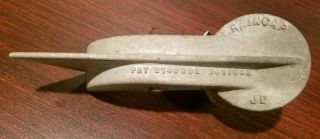 Vintage Jd John Deere Factory Raincap Cast Muffler Cap Flapper 2421838