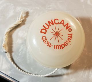 Vintage Duncan Glow Imperial Yoyo 1970 