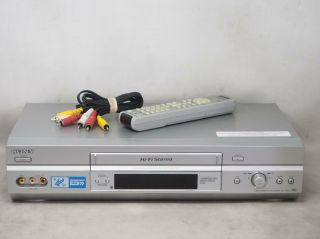Sony Slv - N750 Vcr Vhs Player/recorder Has Remote Great