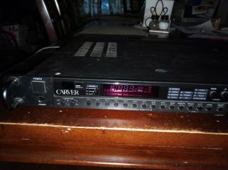 Carver Ct - 6 Ct6 Sonic Holography Preamp/tuner No Remote,  Please Read