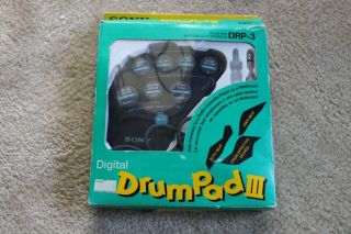 Sony Digital Drum Pad Drp - 3 Vintage 1990 Last Version