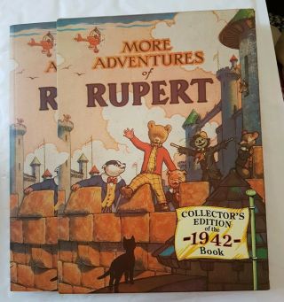 More Adventures Of Rupert 1942 Collectors Edition In Slipcase.  Book