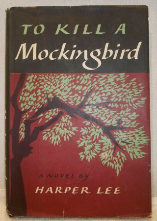 To Kill A Mockingbird By Harper Lee 1st First Book Club Edition 1960 Dj
