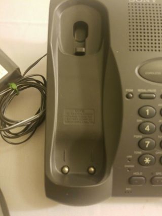 Sony Cordless Telephone SPP - 933 Office Phone With Wall Mount Vintage 3