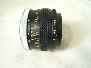 Vintage Canon Fl Lens 35mm 3.  5
