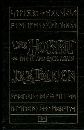 The Hobbit Or There And Back Again By J.  R.  R.  Tolkien [easton Press]