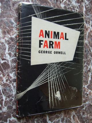 Animal Farm,  Stated First Us Edition 1946,  George Orwell,  W/ Dust Jacket