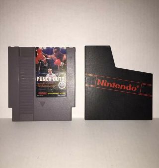 Mike Tysons Punch Out Nintendo Entertainment System Nes Game Cartridge Vtg 1987