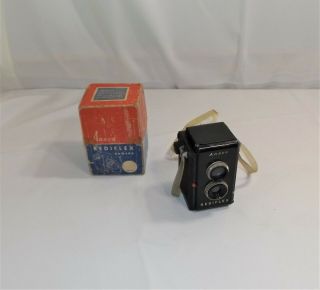 Vintage Ansco Rediflex 620 Camera With Strap And Box