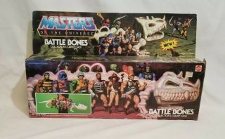 Vintage 1984 Masters Of The Universe Motu Battle Bones Collector 