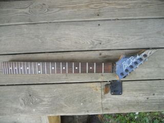 Vintage B C Rick Warlock Neck And Plate - Japan Tuners And Locking Nut