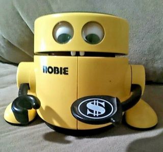 Vintage Radio Shack Robie The Robotic Banker Battery Operated 80s Bank -