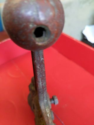 Vintage brass Kingston air valve steam water hoist whistle steampunk vent supply 6