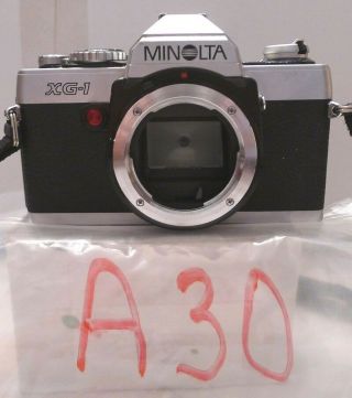 Minolta Xg - 1 35mm Film Camera - Body Only