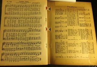 GOSPEL TIDE Stamps Quartet Music Co.  1939 Vintage Paperback Songbook.  ShapeNotes. 5