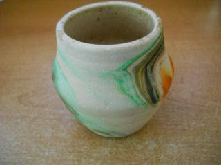 Vintage Small NEMADJI Art Pottery Vase/Urn 2 5/8 