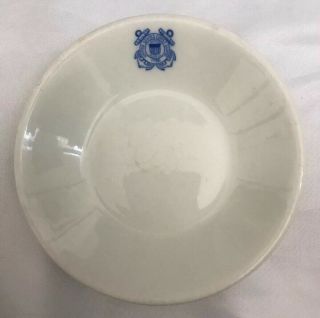 Vintage United States Coast Guard 1790 Small Plate China 1942