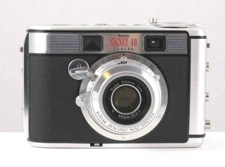 Kodak Signet 40 Vintage 35mm Film Camera C.  1956 - 59