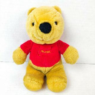 Winnie The Pooh Bear Disney Sears Gund Vtg Plush Stuffed Animal 10 "