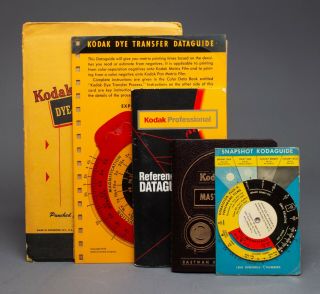 Kodak Professional Dataguides Dye Transfer Reference Master Photoguide Kodaguide