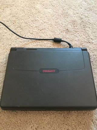 Vintage Compaq Contura Aero 4/33c Mini Laptop Notebook Windows 95 2