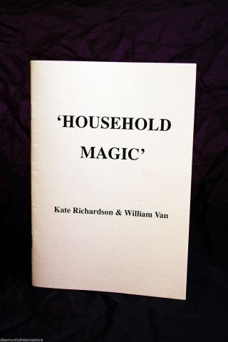 Household Magic - Finbarr,  Van & Richardson.  Occult Grimoire.  Magick Witchcraft