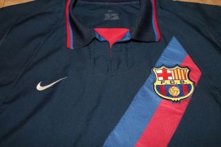 Barcelona Away football shirt 2002 2004 NIKE Vintage jersey 3