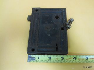 One (1) Vintage Mortise Lock Body W.  Mounting Screws