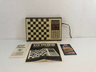 Fidelity Electronics Chess Challenger Game Model 7 Bbc 1980 