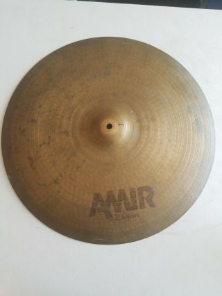 Vintage Zildjian Amir 1st Run 20 " Ride ? Cymbal.  1980s.