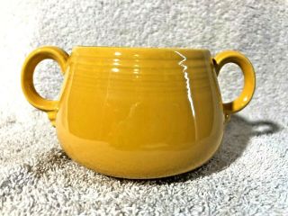 Vintage Fiestaware Individual Sugar Bowl - Hlc Homer Laughlin