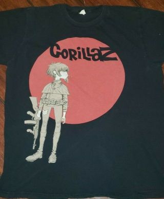 Gorillaz Vintage Noodle Rock Band T - Shirt Men 