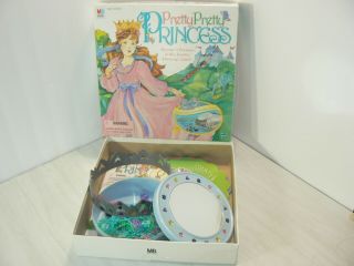 Vintage Pretty Pretty Princess Hasbro 1999 Vintage Dress Up Game Complete Set
