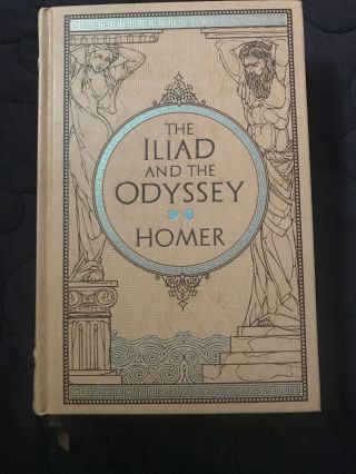 The Iliad And Odyssey By Homer Barnes And Noble Collectible Edition