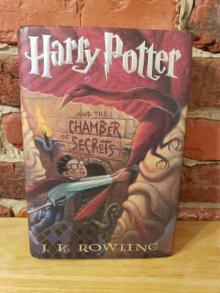 Harry Potter And The Chamber Of Secrets 1st American Edition June 1999