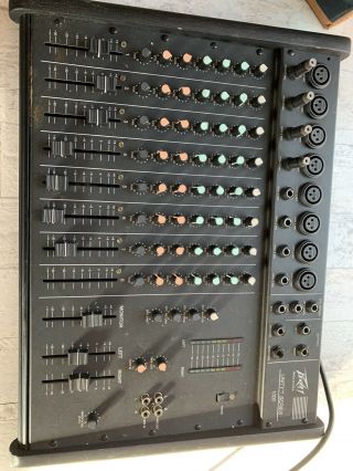 Peavey Unity 1000,  8 Channel Analog Mixer Board / Powered / Vintage Rack